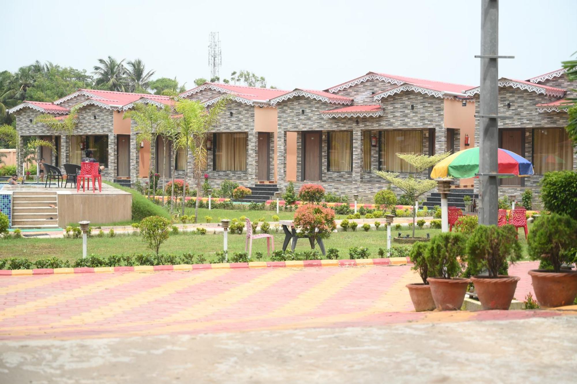Golden View Resort And Restaurant Tajpur Eksteriør bilde